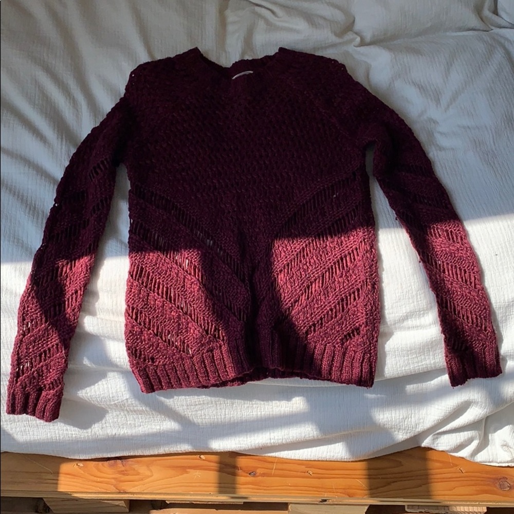 Forever 21 maroon sweater